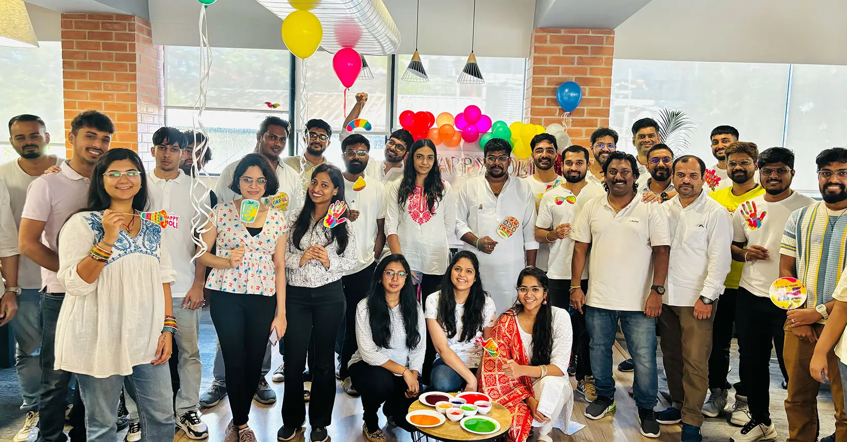 Holi celebration