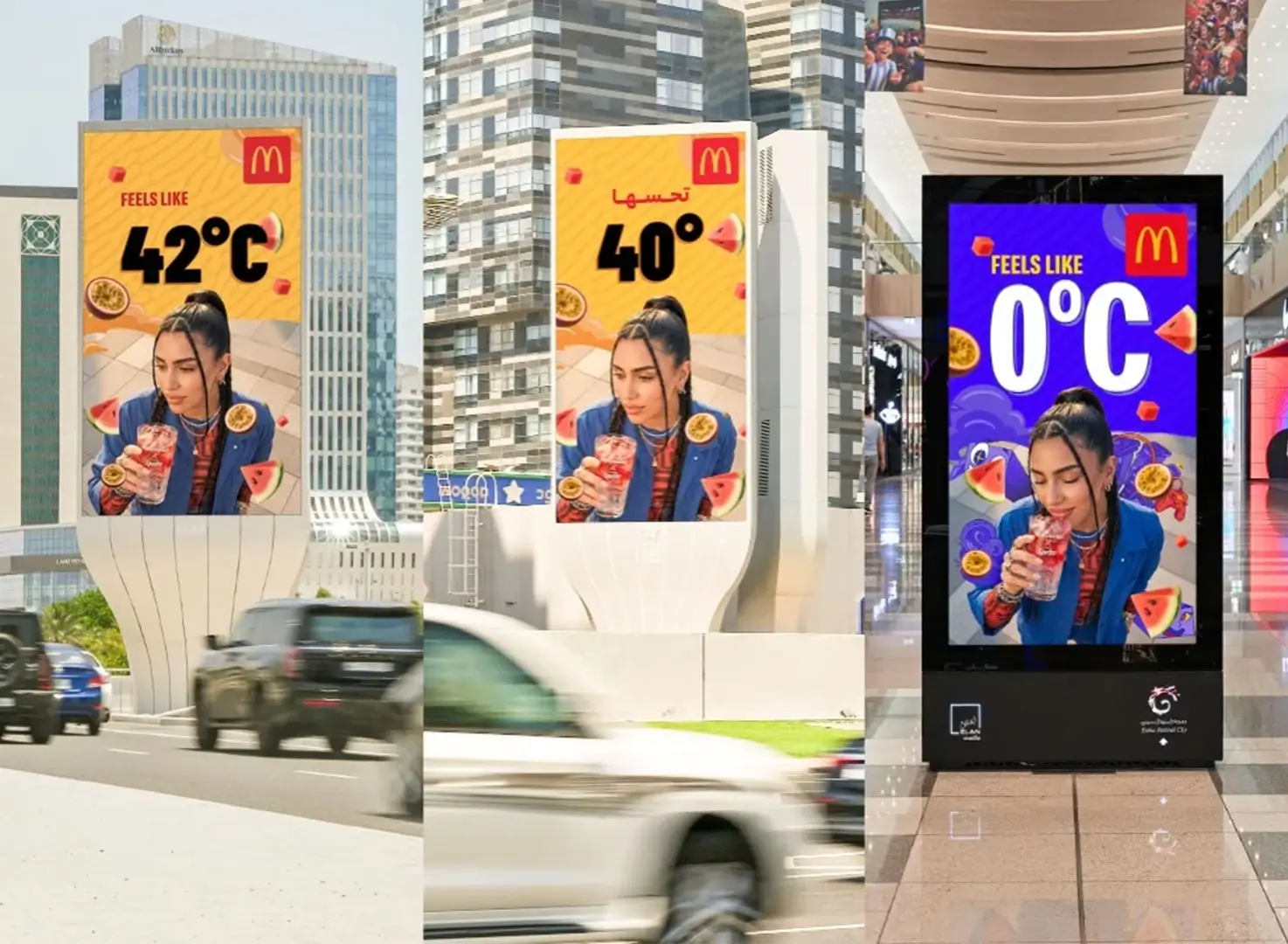 McDonald’s Qatar turns Doha’s heat into a real-time campaign