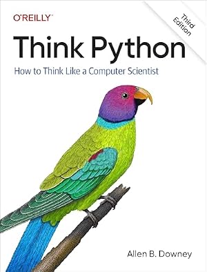 Book cover Think Python: How to Think Like a Computer Scientist